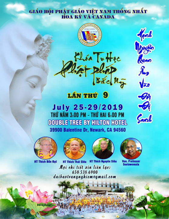 Khoa Tu Hoc Phat Phap Bac My 2019